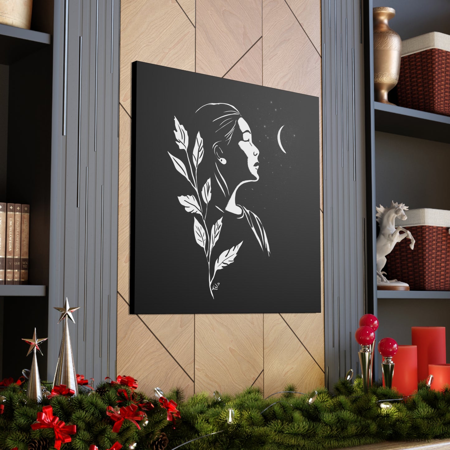 Darkest Night - Canvas Gallery Wraps