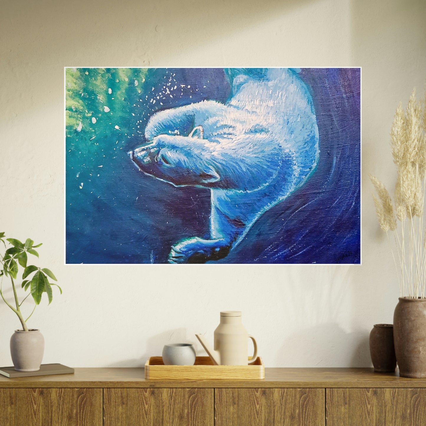 Swim - Photo Art Paper Posters
