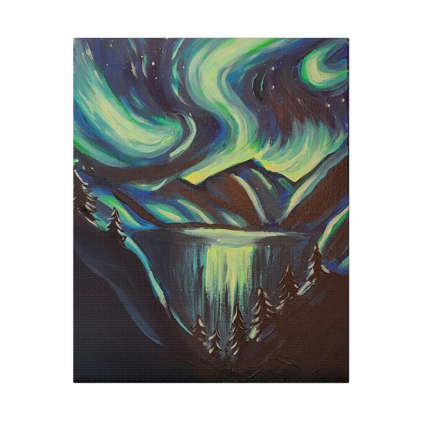 Neon lights - Matte Canvas, Stretched, 0.75"
