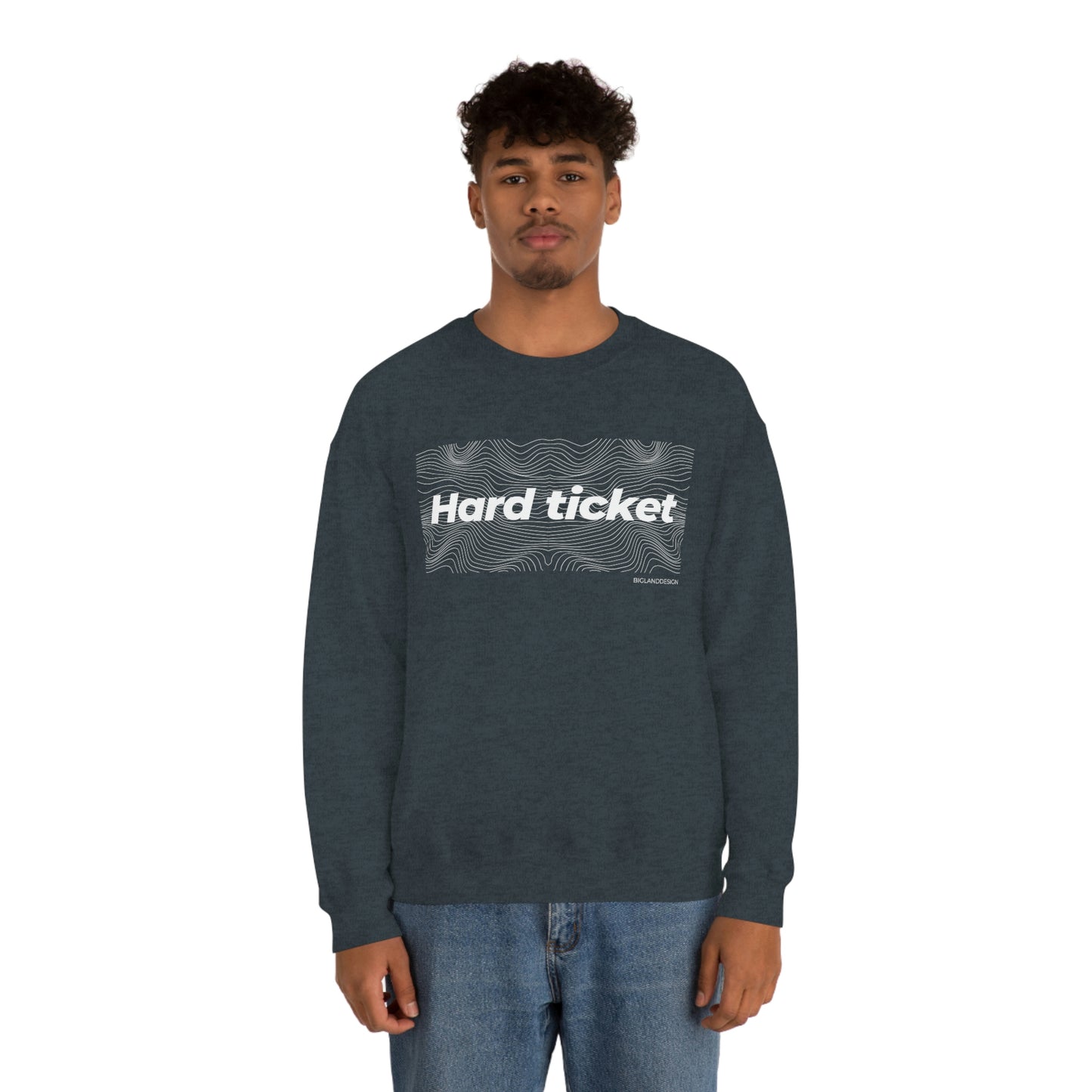 Hard ticket - Heavy Blend™ Crewneck Sweatshirt