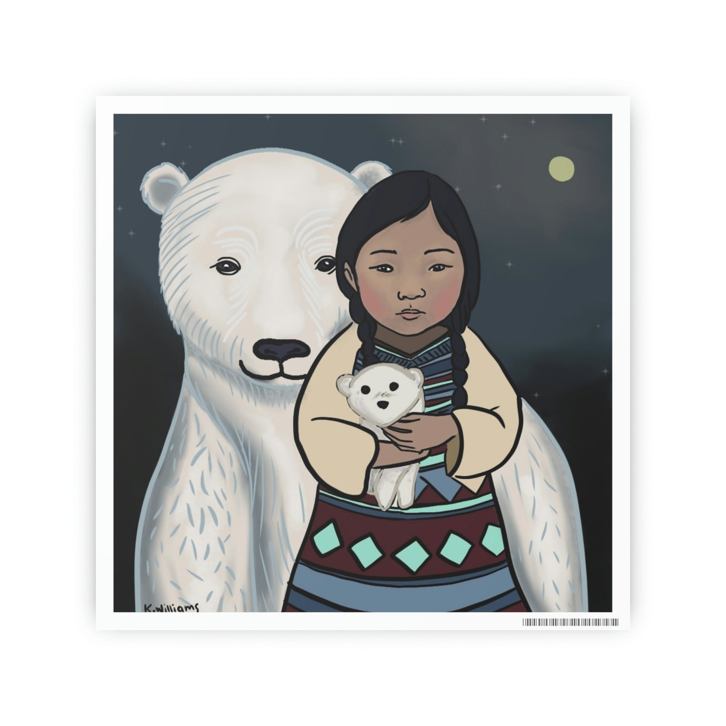 Mama Bear - Photo Art Paper Posters