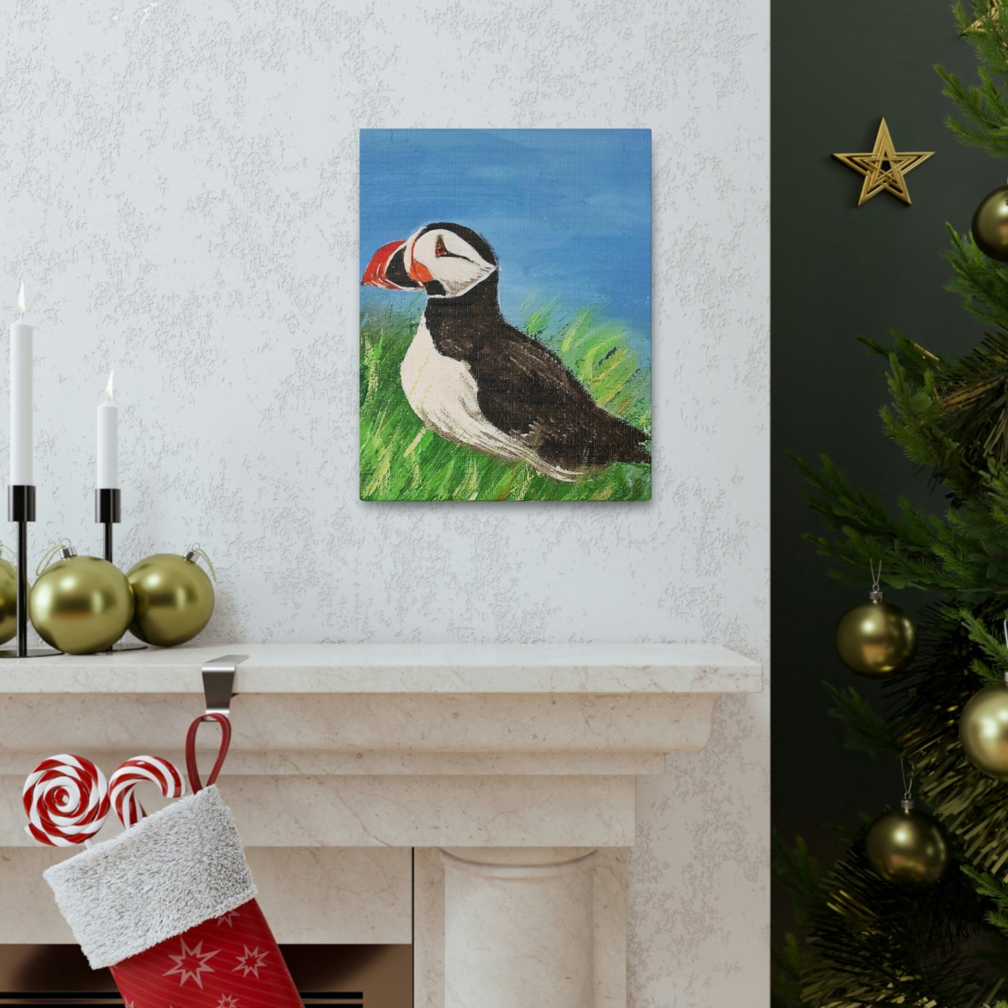 Puffin - Canvas Gallery Wraps