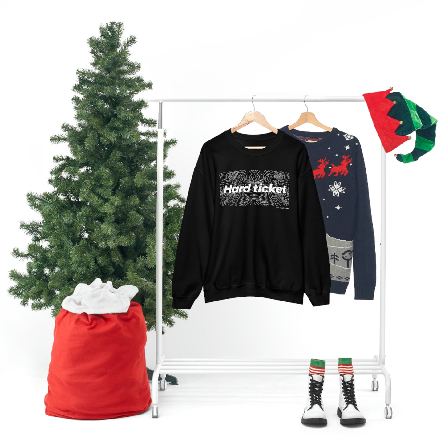 Hard ticket - Heavy Blend™ Crewneck Sweatshirt