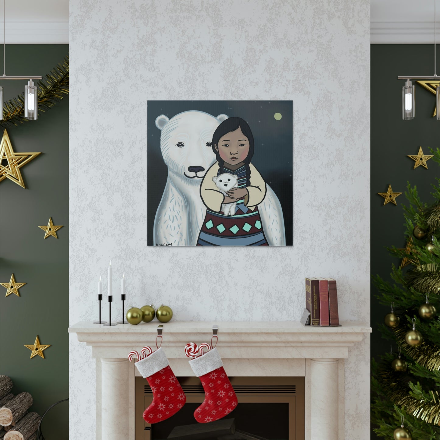 Mama bear - Canvas Gallery Wraps