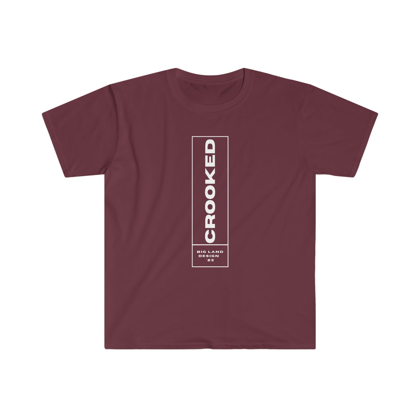 Crooked -  Softstyle T-Shirt