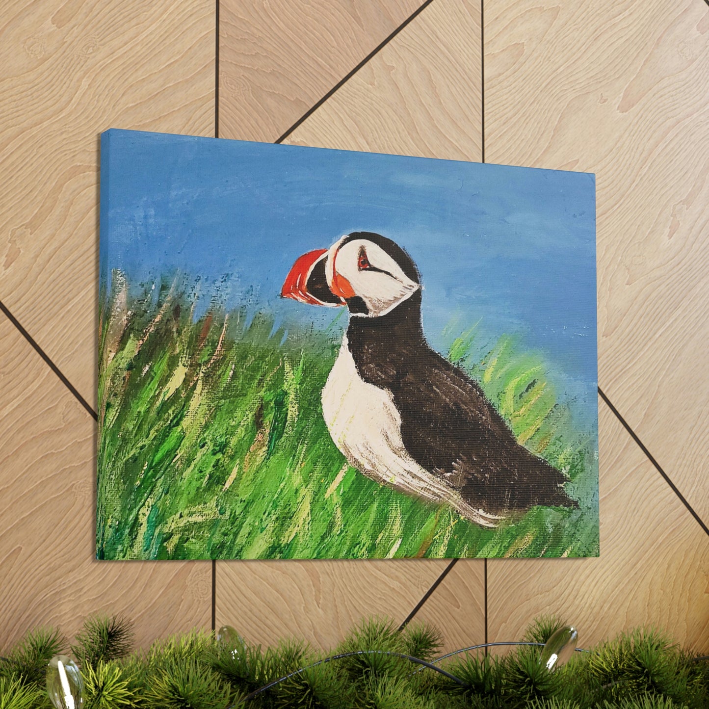 Puffin - Canvas Gallery Wraps