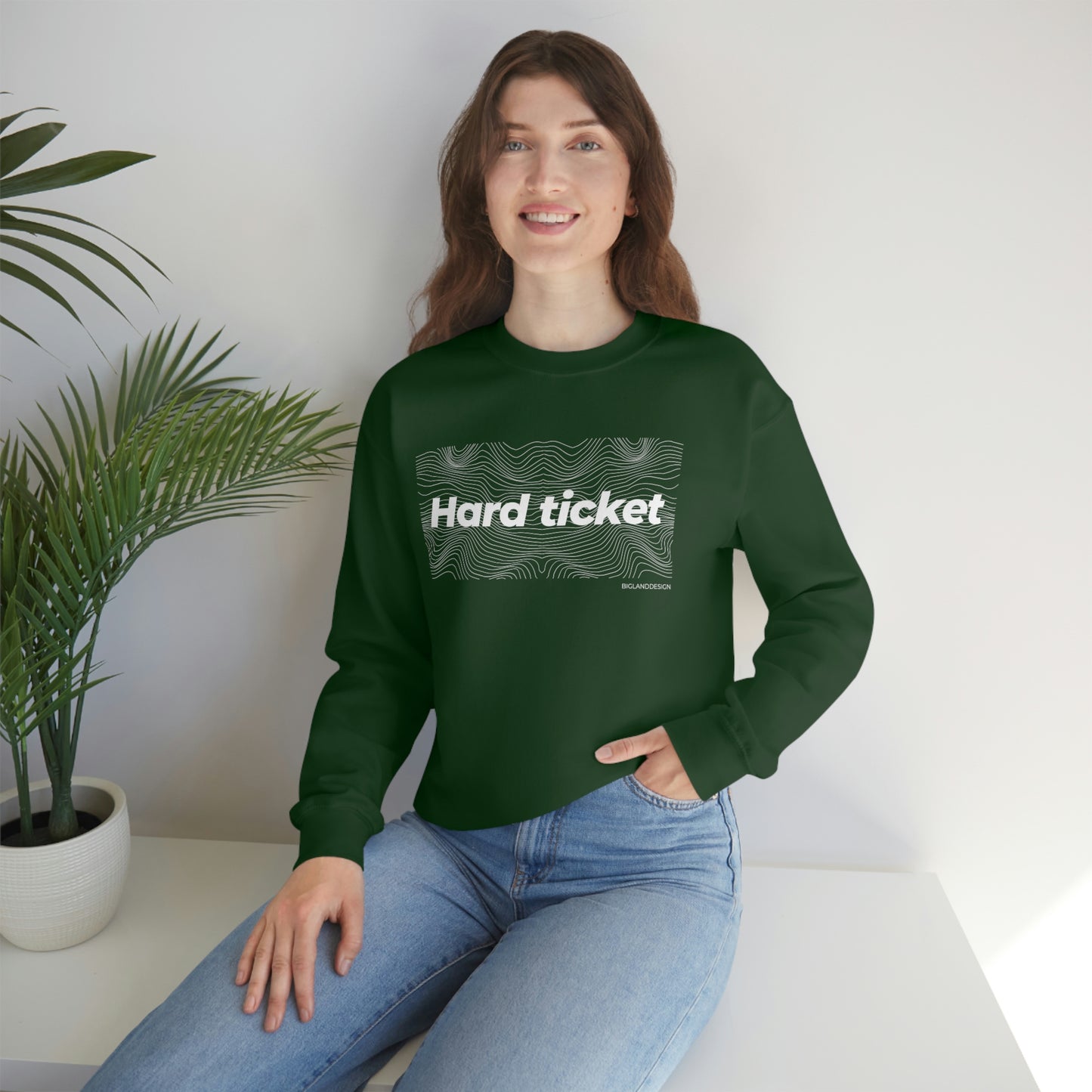 Hard ticket - Heavy Blend™ Crewneck Sweatshirt