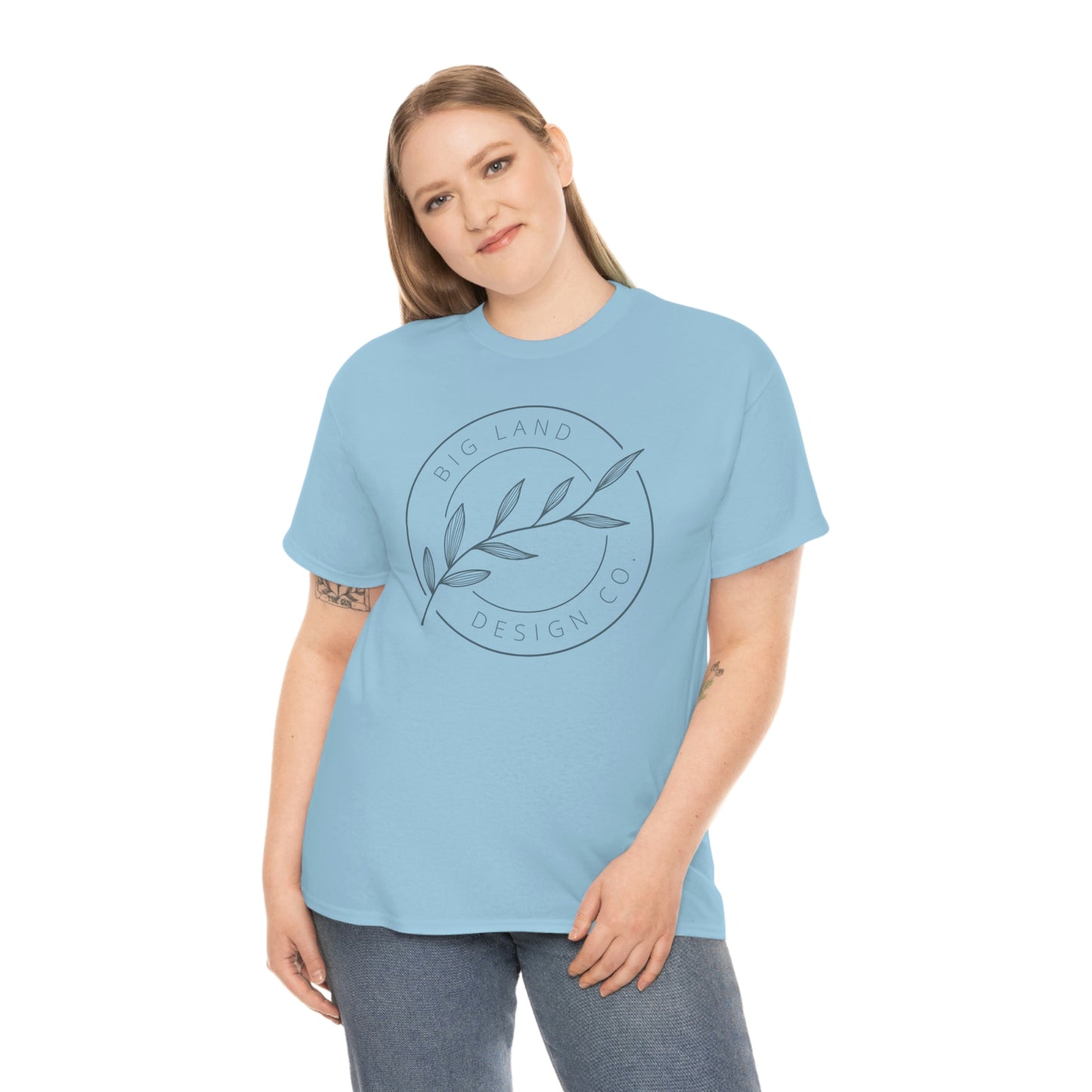 Big Land Design - Unisex Heavy Cotton Tee