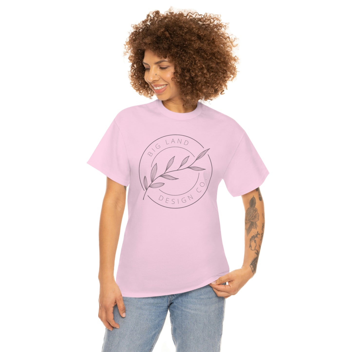 Big Land Design - Unisex Heavy Cotton Tee