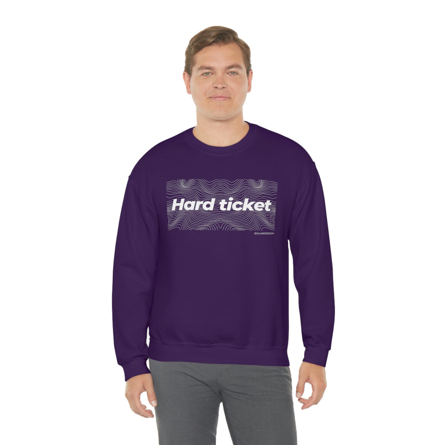 Hard ticket - Heavy Blend™ Crewneck Sweatshirt