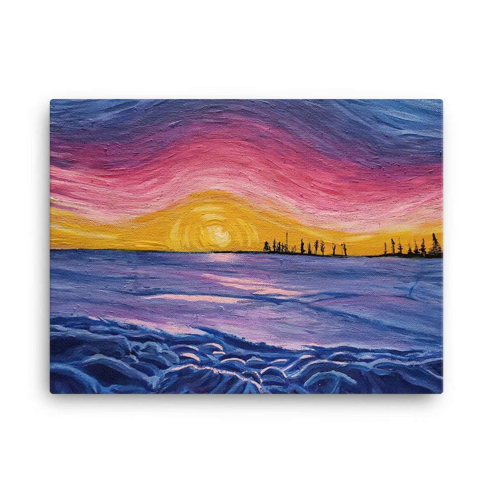 Sunset - Canvas