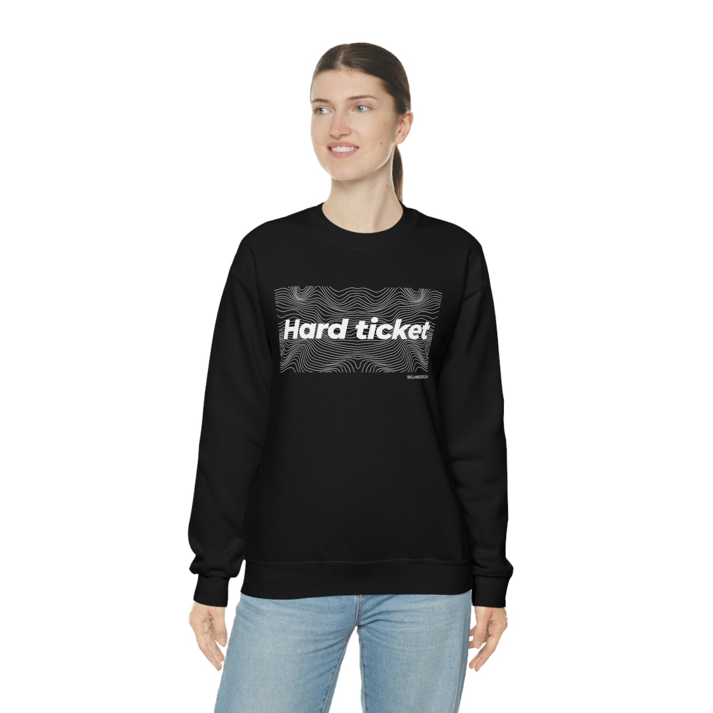 Hard ticket - Heavy Blend™ Crewneck Sweatshirt