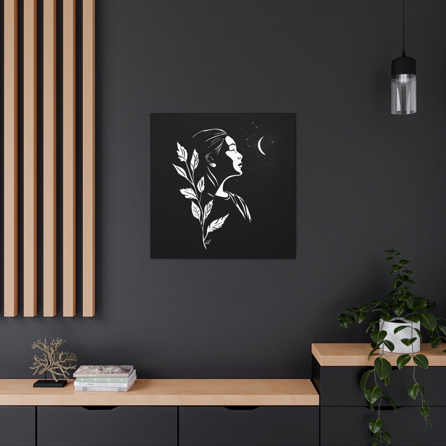 Darkest Night - Canvas Gallery Wraps