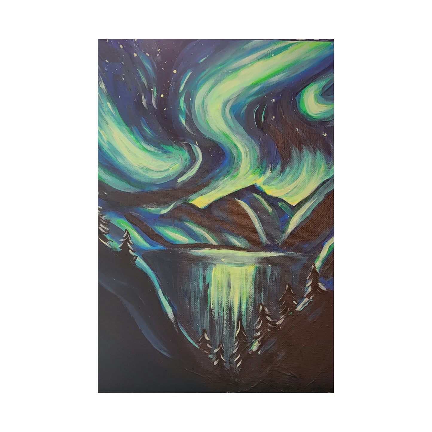 Neon lights - Matte Canvas, Stretched, 0.75"