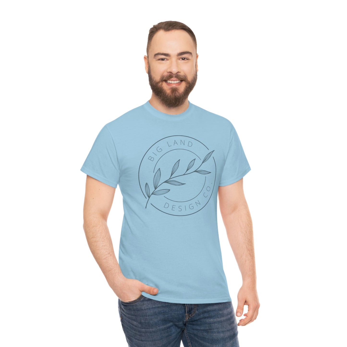 Big Land Design - Unisex Heavy Cotton Tee