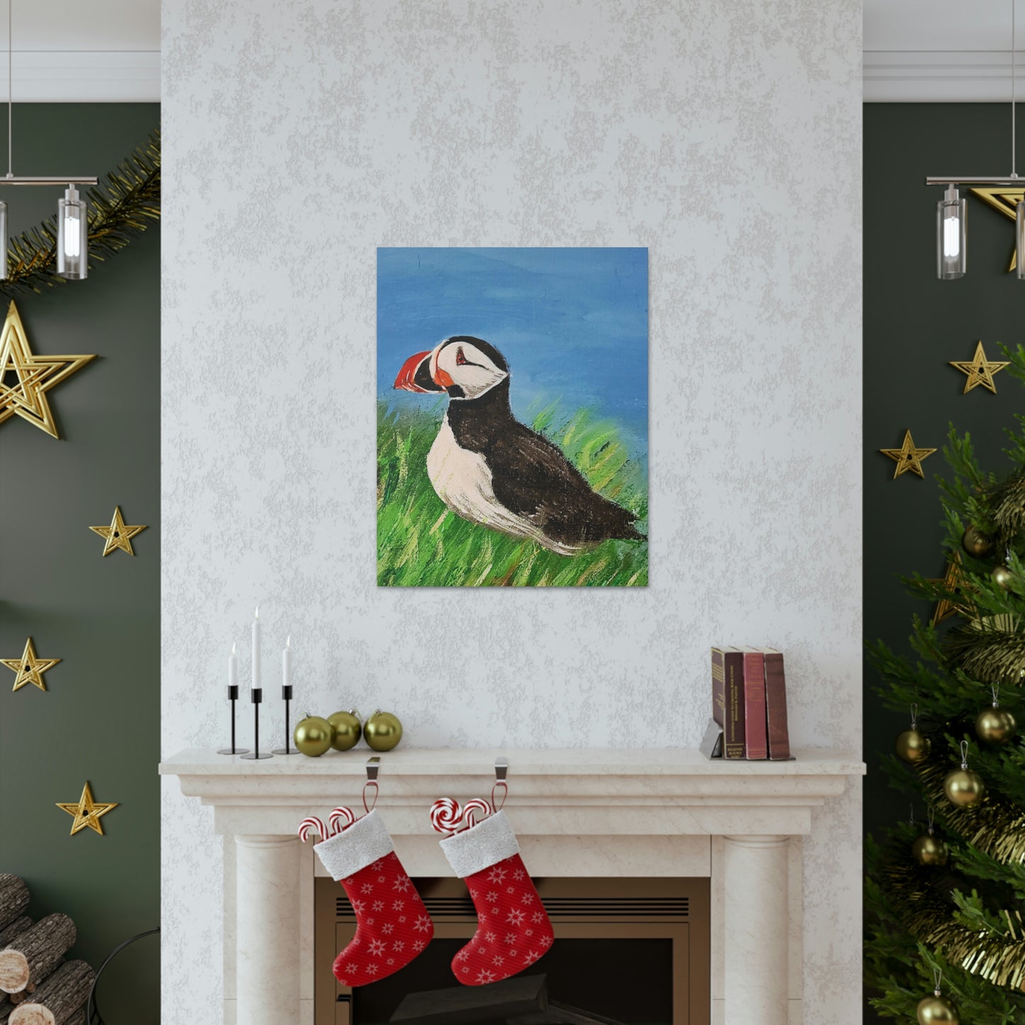 Puffin - Canvas Gallery Wraps