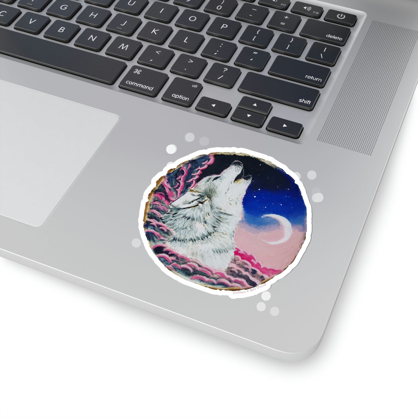 Howl - Kiss-Cut Stickers
