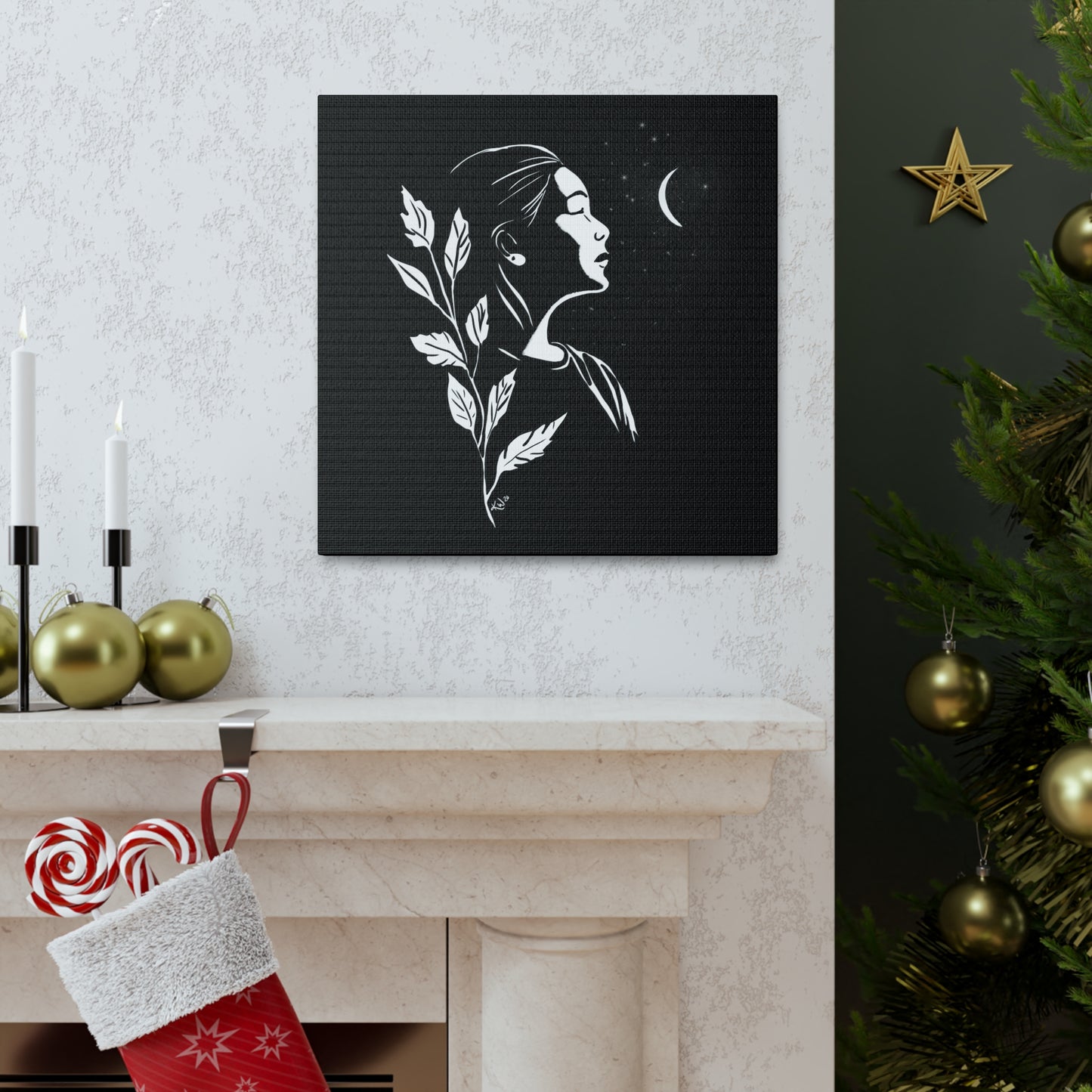 Darkest Night - Canvas Gallery Wraps