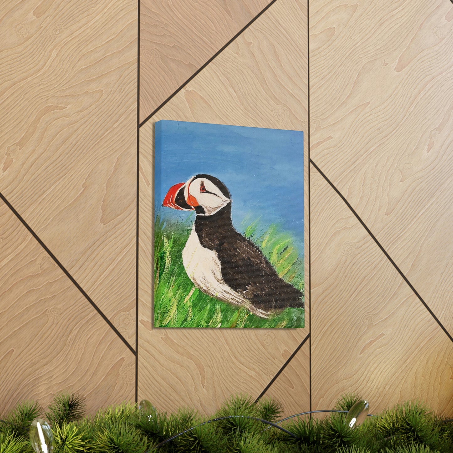 Puffin - Canvas Gallery Wraps