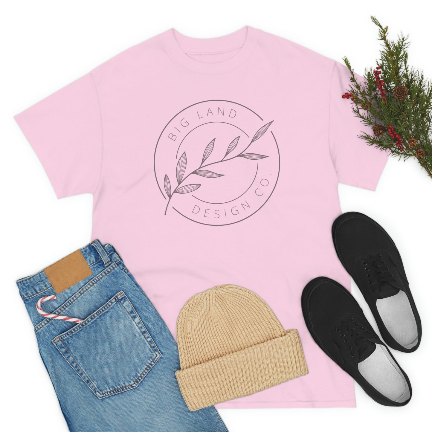 Big Land Design - Unisex Heavy Cotton Tee