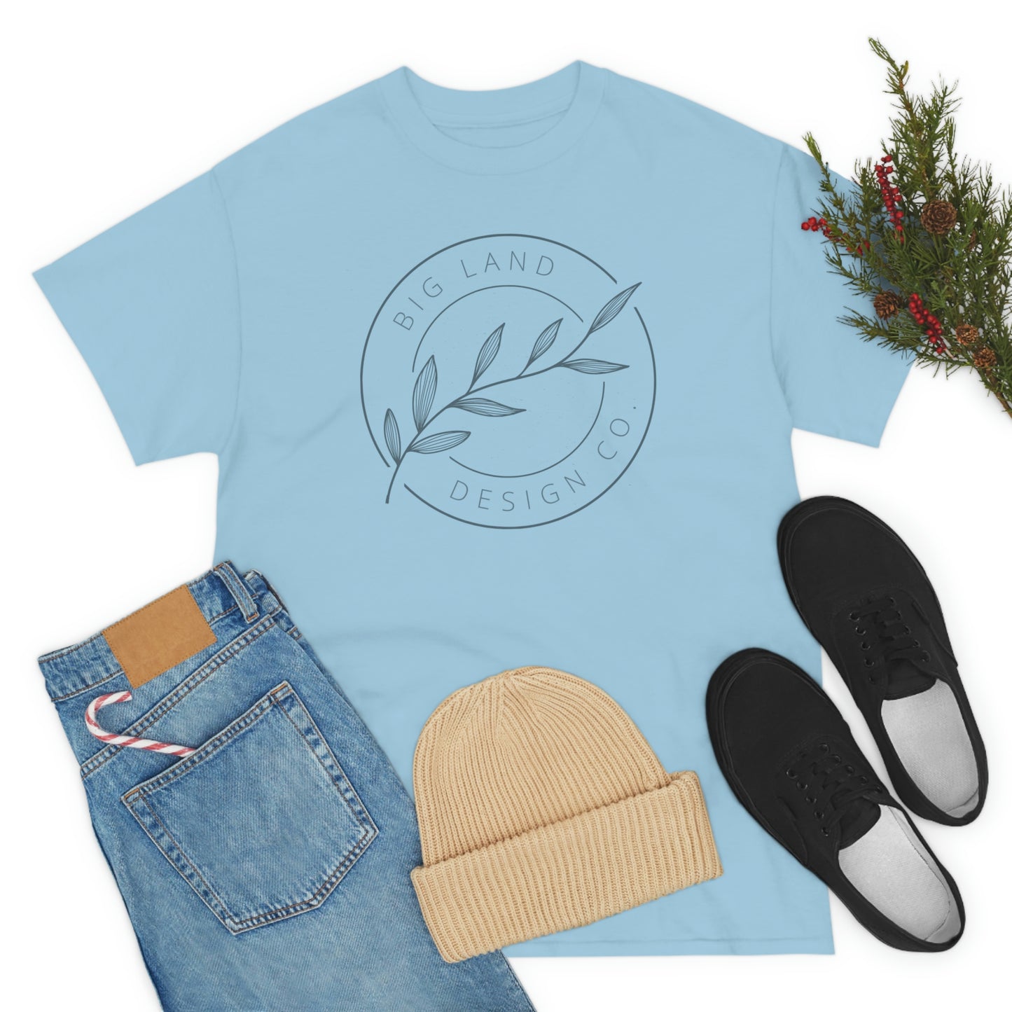 Big Land Design - Unisex Heavy Cotton Tee