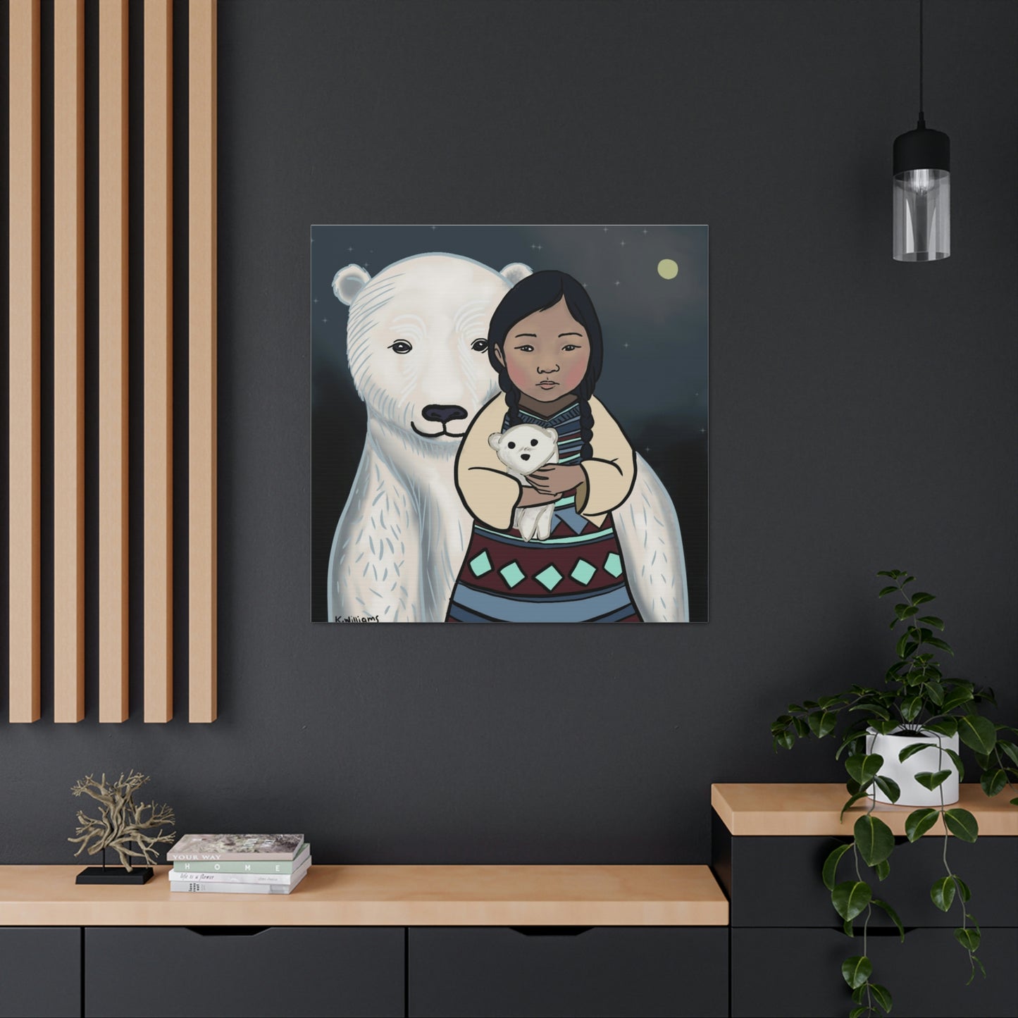 Mama bear - Canvas Gallery Wraps