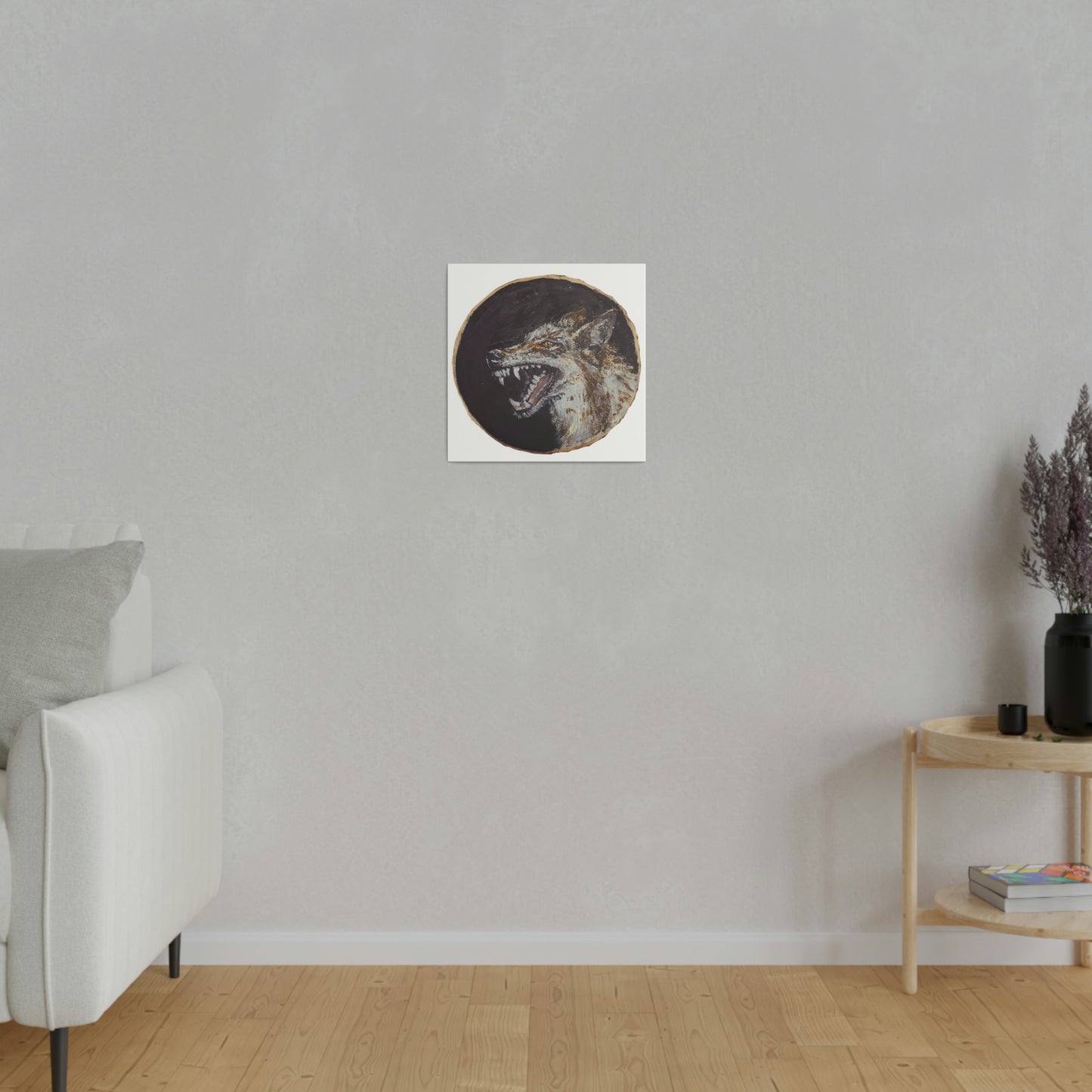 Wolf - Matte Canvas, Stretched, 0.75"