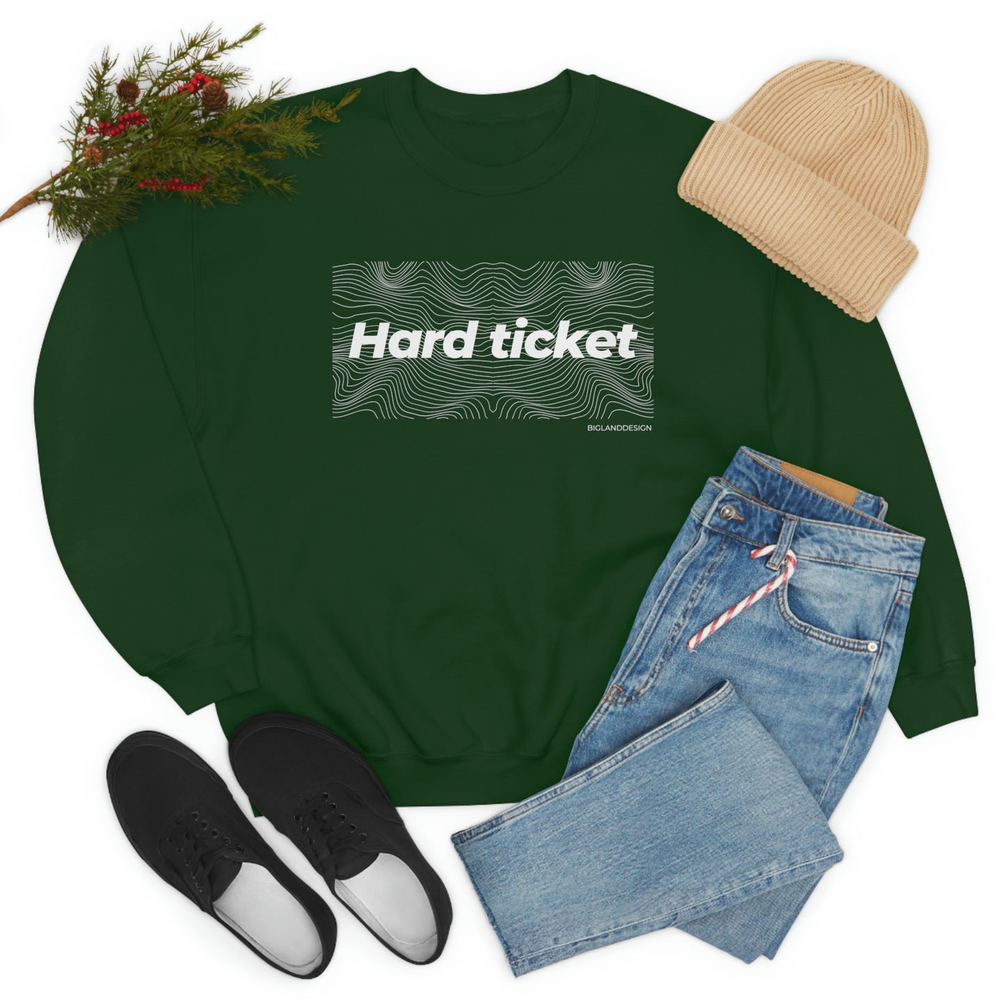 Hard ticket - Heavy Blend™ Crewneck Sweatshirt