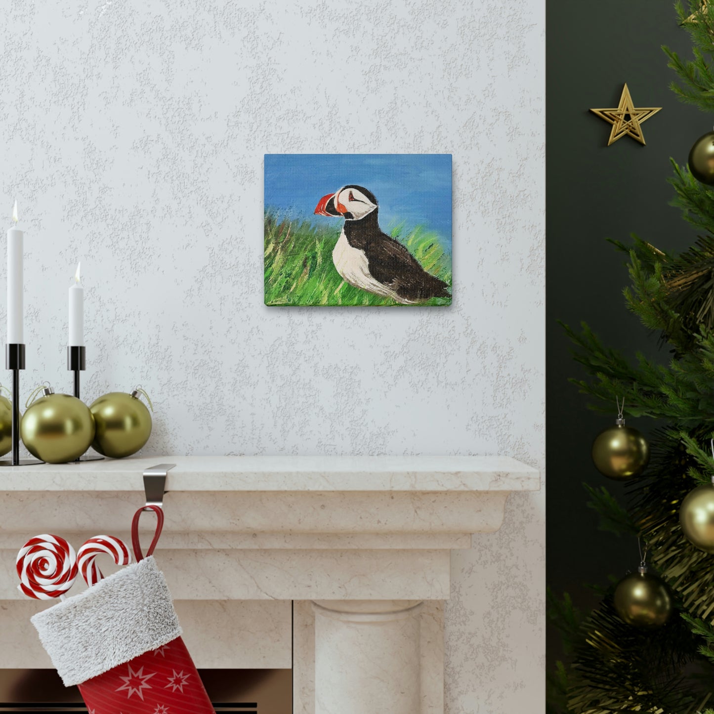 Puffin - Canvas Gallery Wraps
