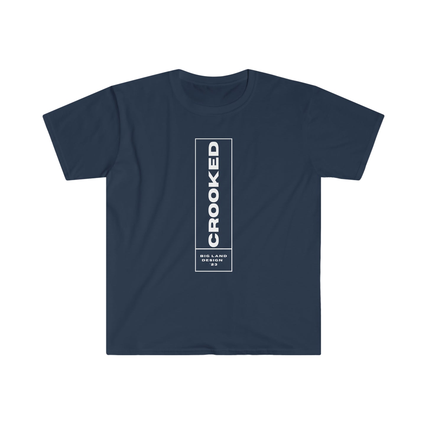 Crooked -  Softstyle T-Shirt