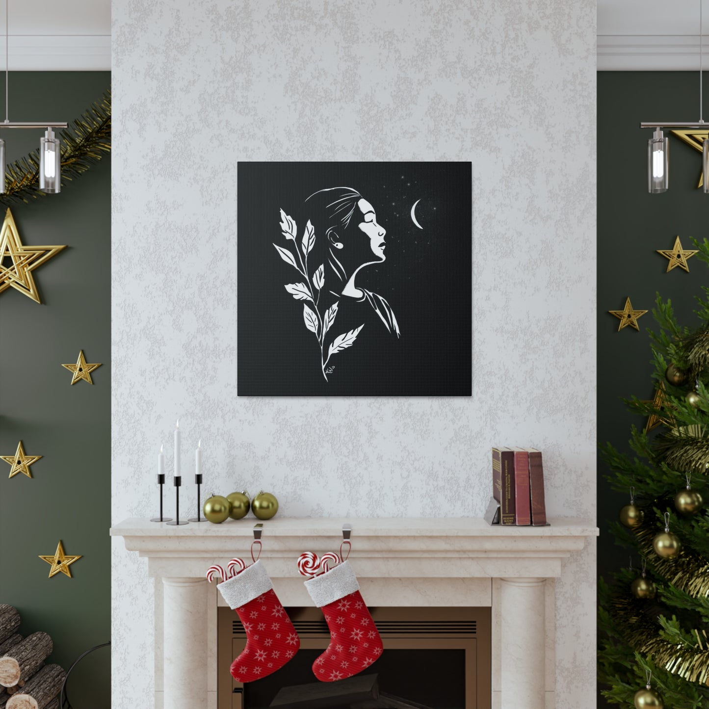 Darkest Night - Canvas Gallery Wraps