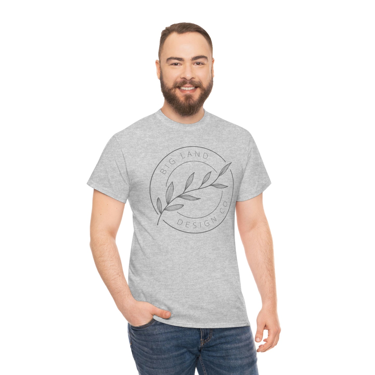 Big Land Design - Unisex Heavy Cotton Tee