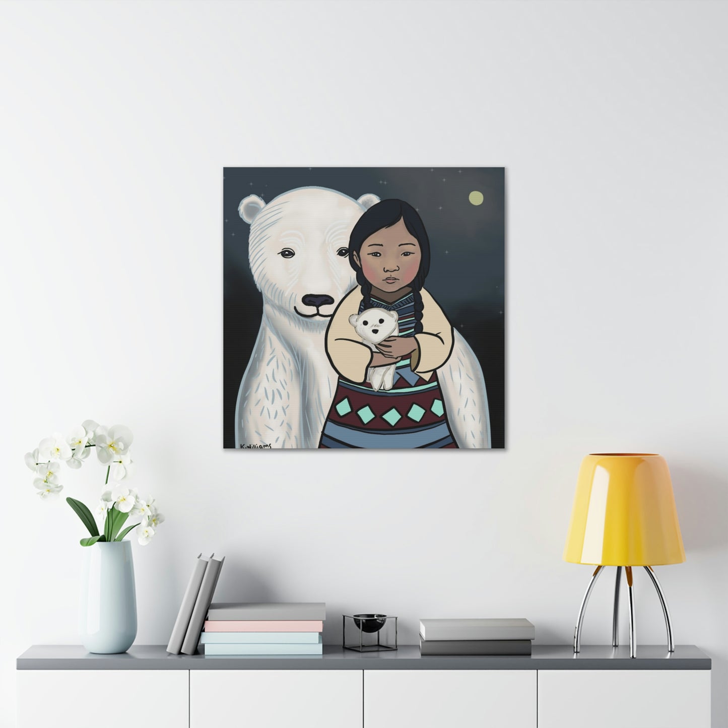 Mama bear - Canvas Gallery Wraps