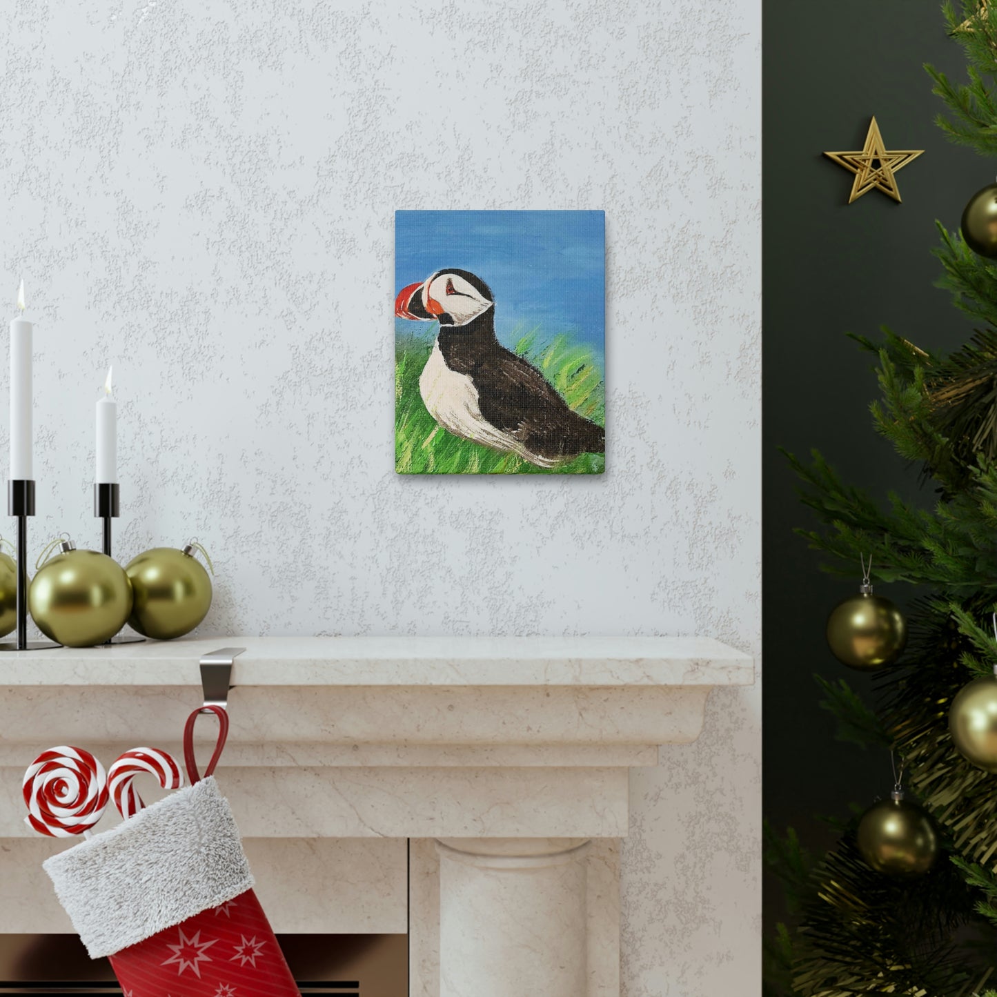Puffin - Canvas Gallery Wraps