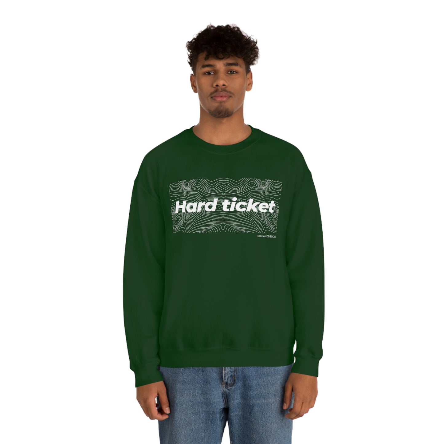 Hard ticket - Heavy Blend™ Crewneck Sweatshirt