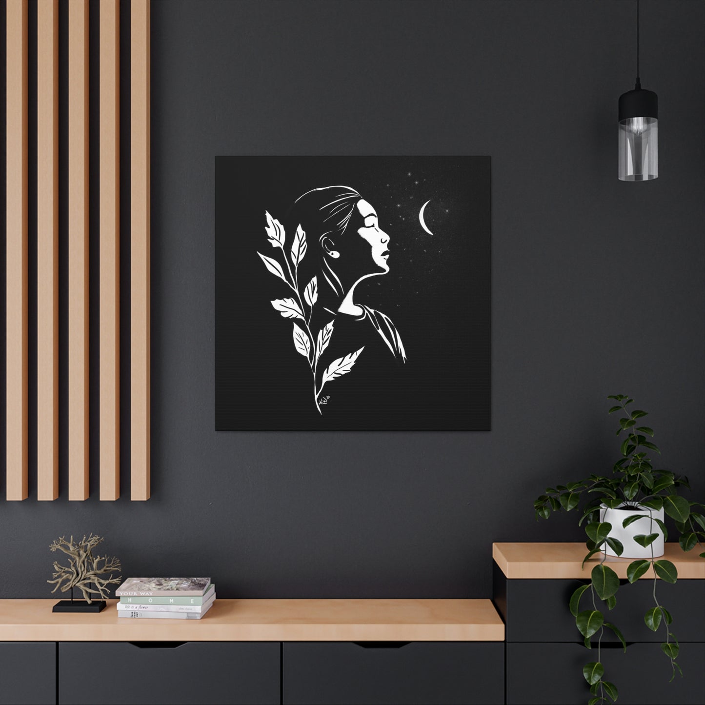 Darkest Night - Canvas Gallery Wraps