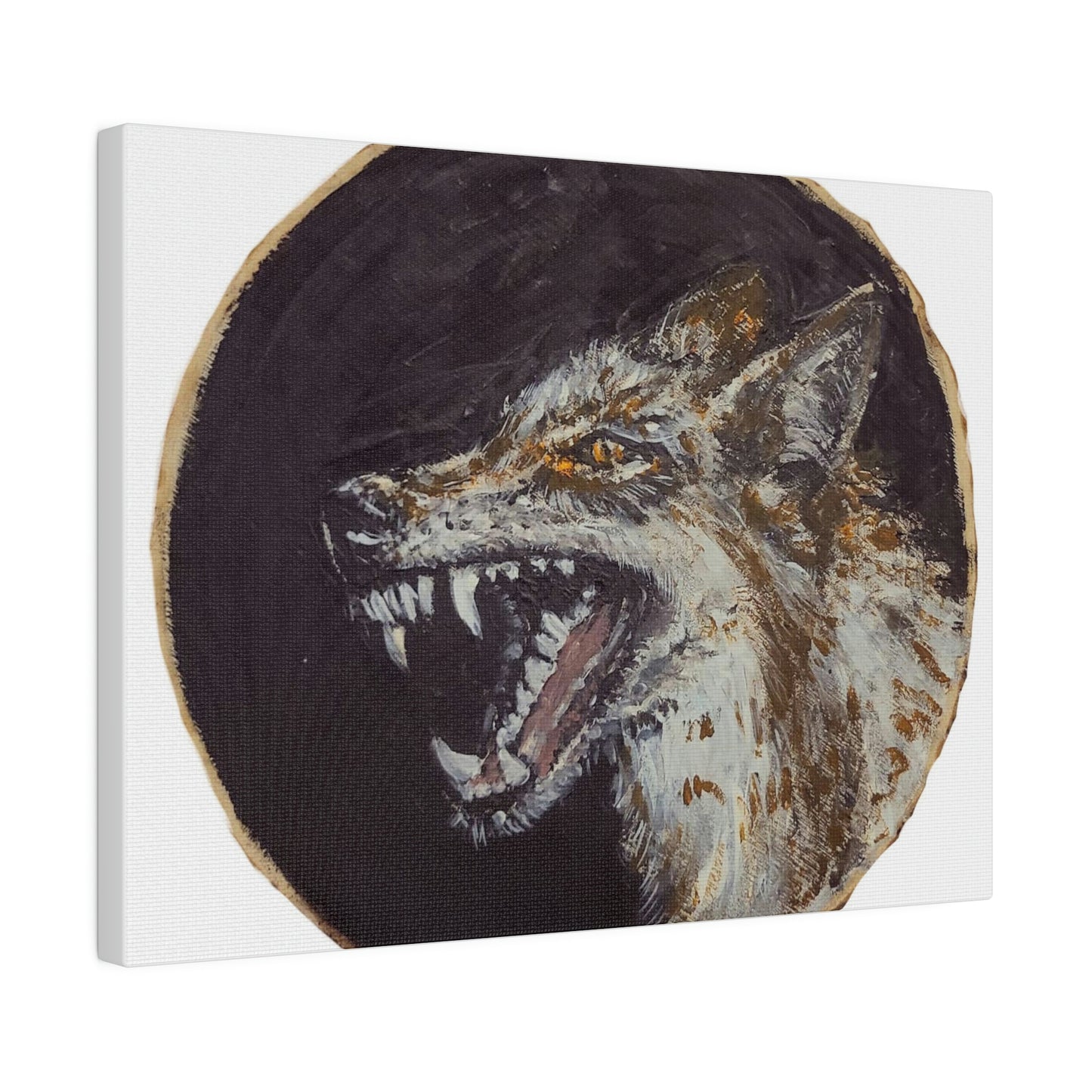 Wolf - Matte Canvas, Stretched, 0.75"