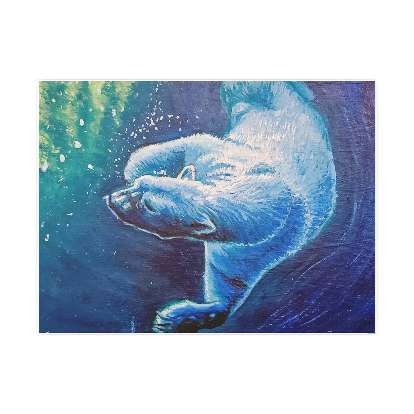 Swim - Photo Art Paper Posters