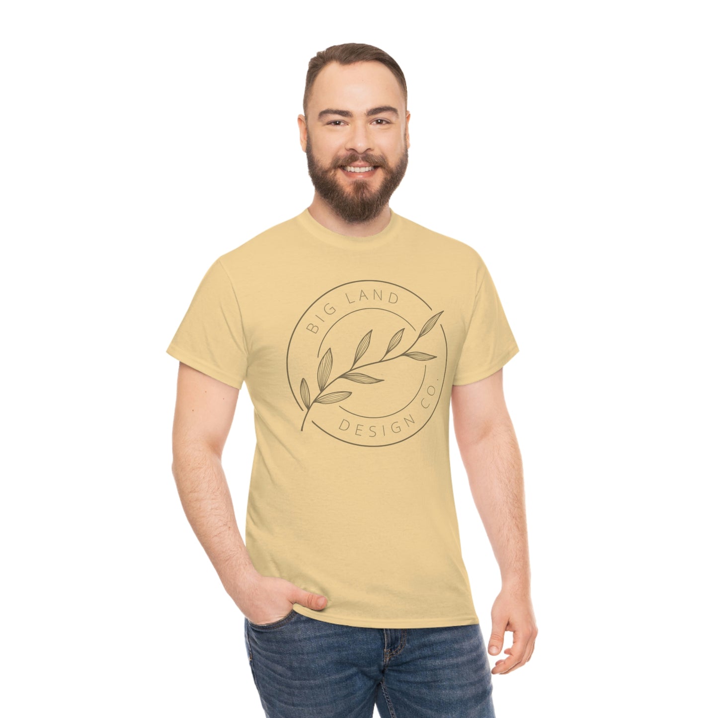 Big Land Design - Unisex Heavy Cotton Tee