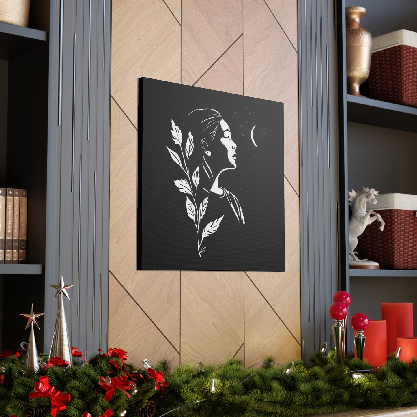 Darkest Night - Canvas Gallery Wraps