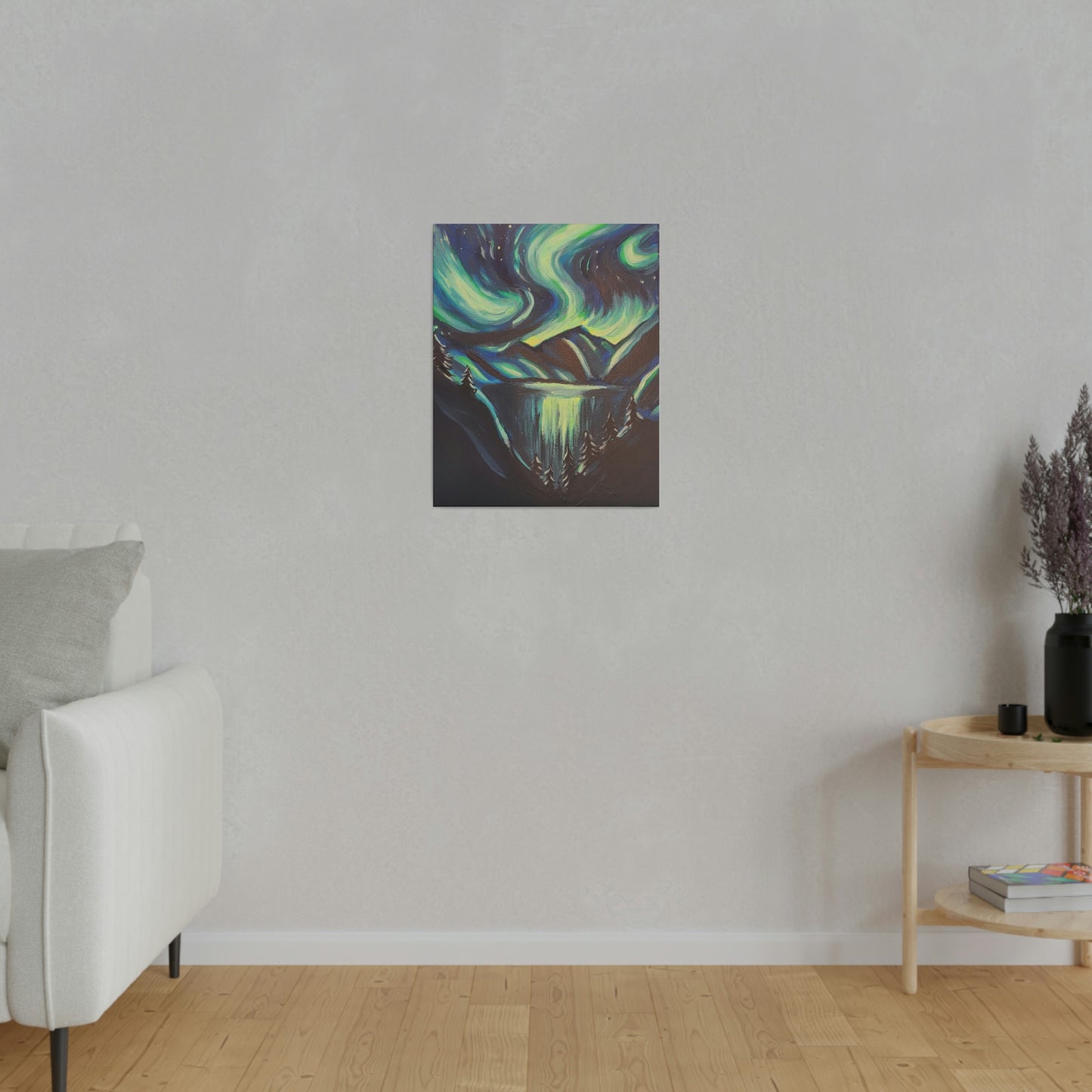 Neon lights - Matte Canvas, Stretched, 0.75"