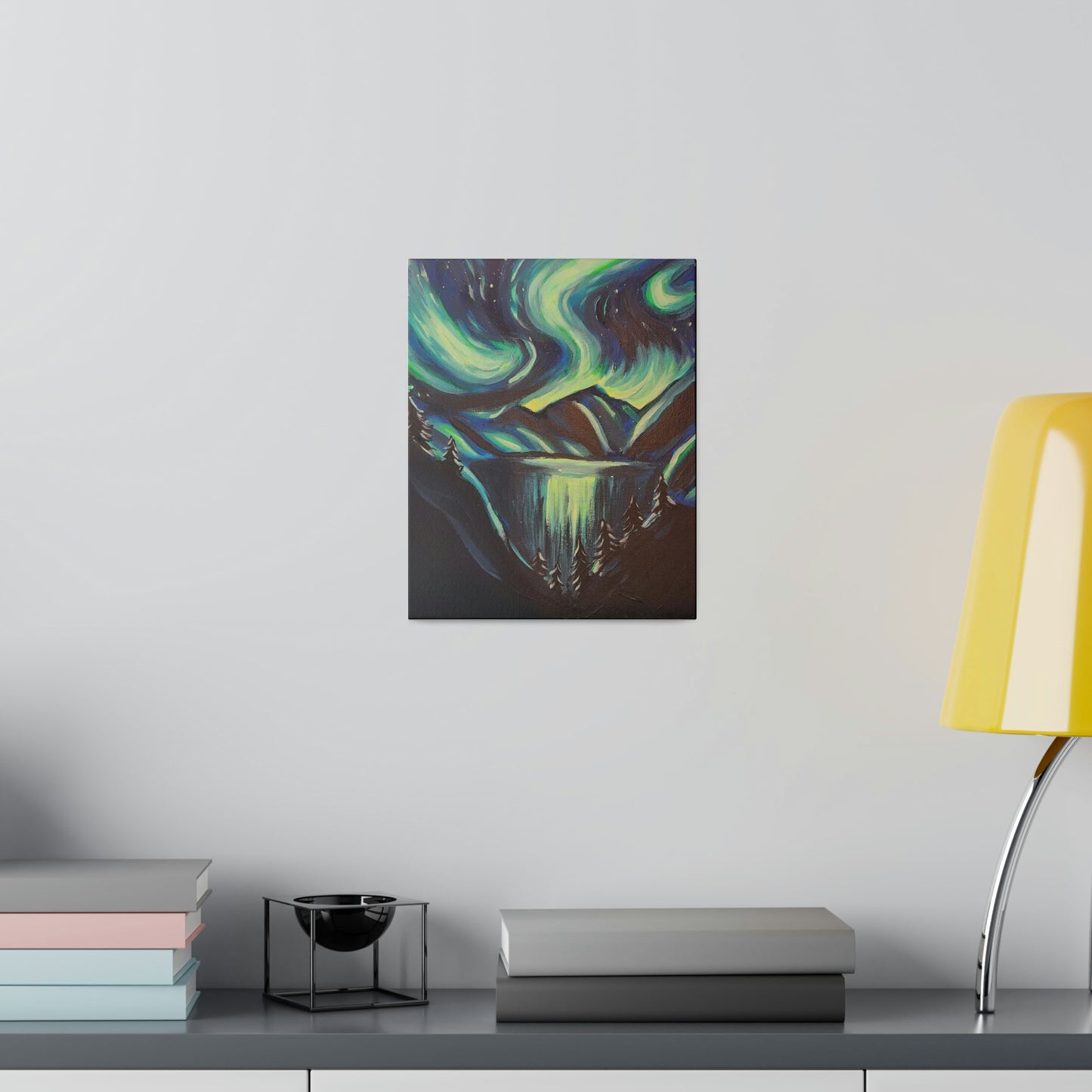 Neon lights - Matte Canvas, Stretched, 0.75"
