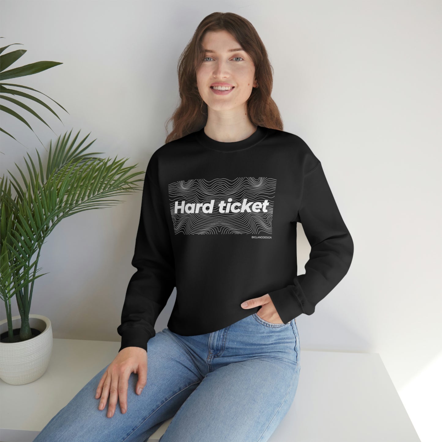 Hard ticket - Heavy Blend™ Crewneck Sweatshirt