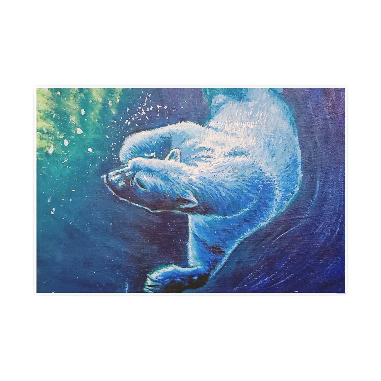 Swim - Photo Art Paper Posters