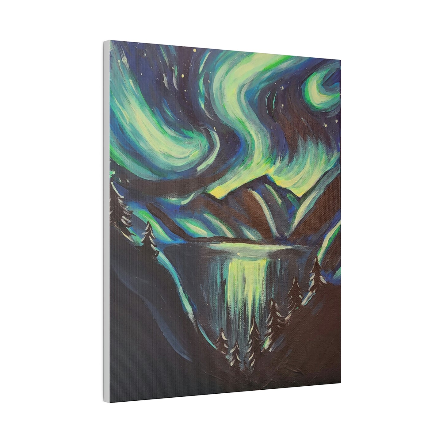 Neon lights - Matte Canvas, Stretched, 0.75"
