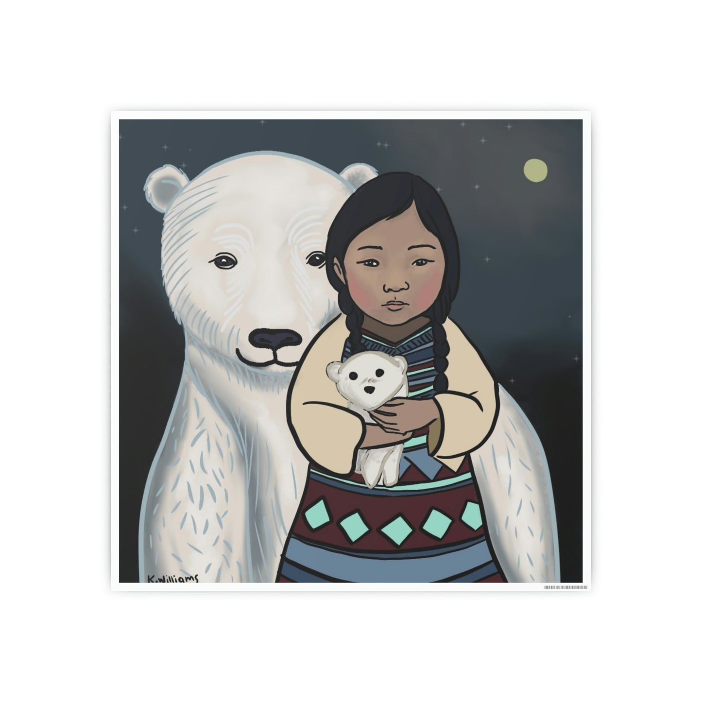 Mama Bear - Photo Art Paper Posters