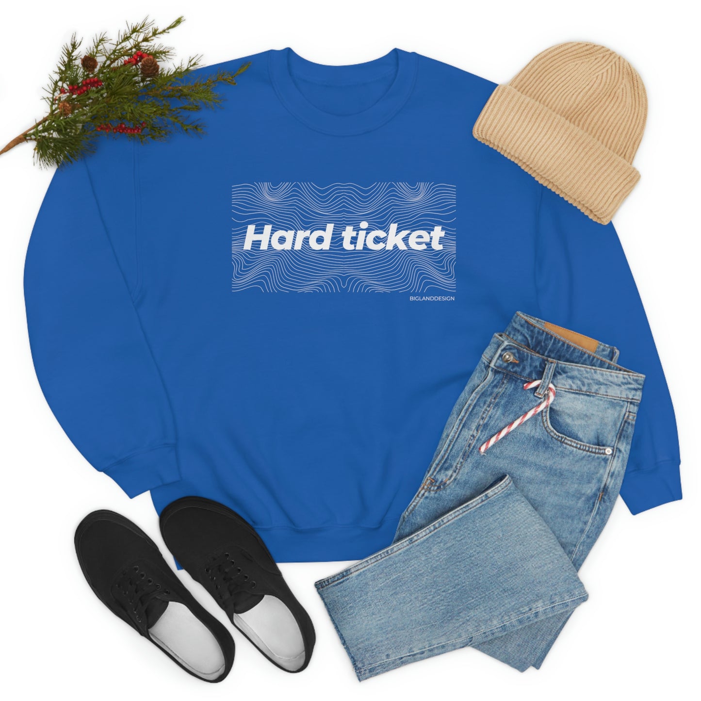 Hard ticket - Heavy Blend™ Crewneck Sweatshirt