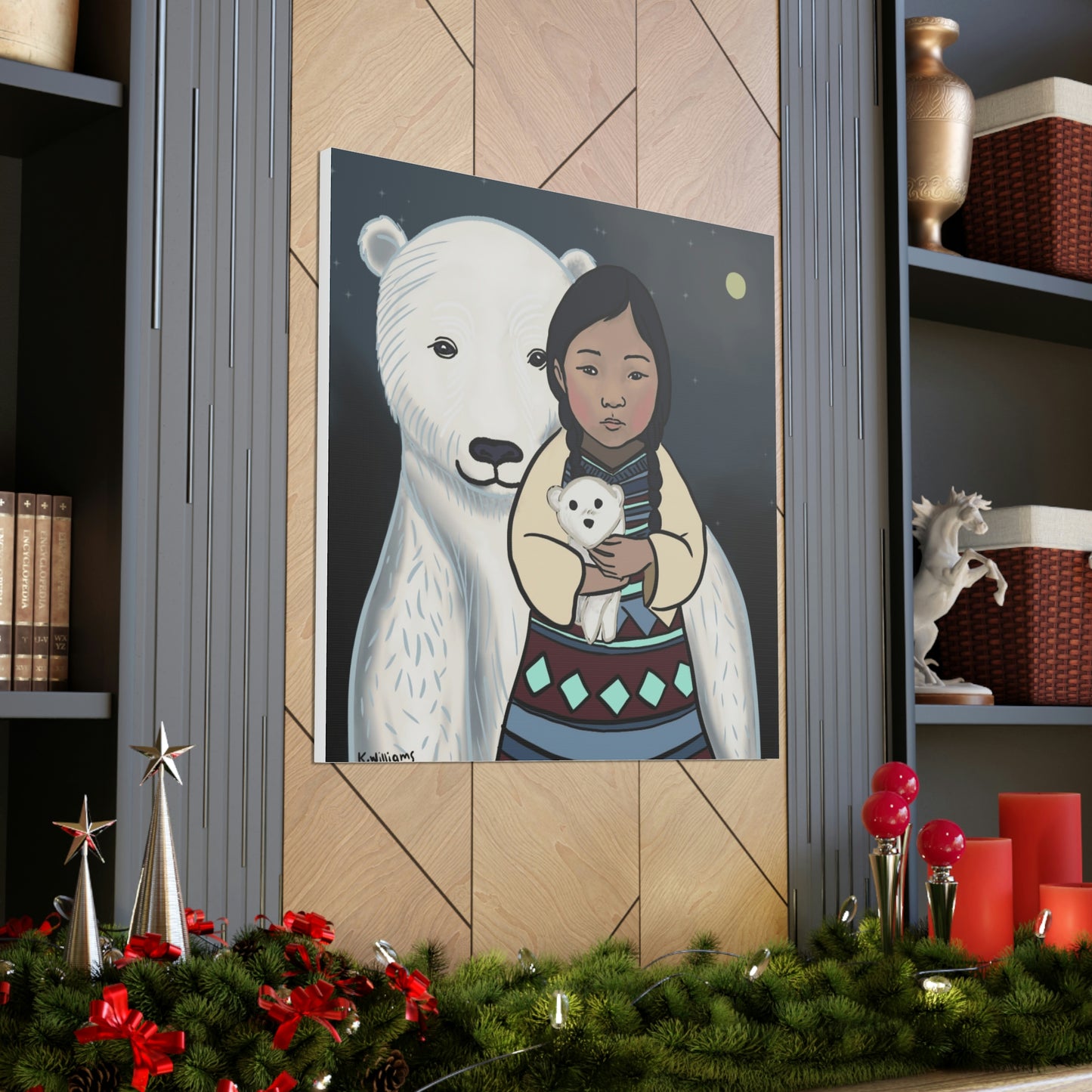 Mama bear - Canvas Gallery Wraps