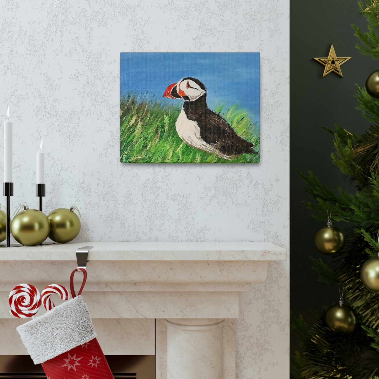 Puffin - Canvas Gallery Wraps