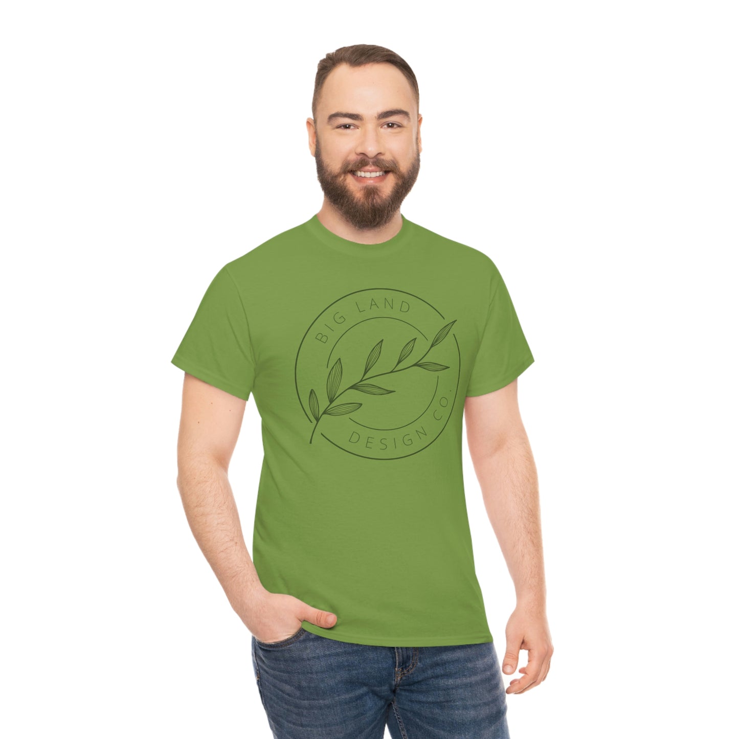 Big Land Design - Unisex Heavy Cotton Tee